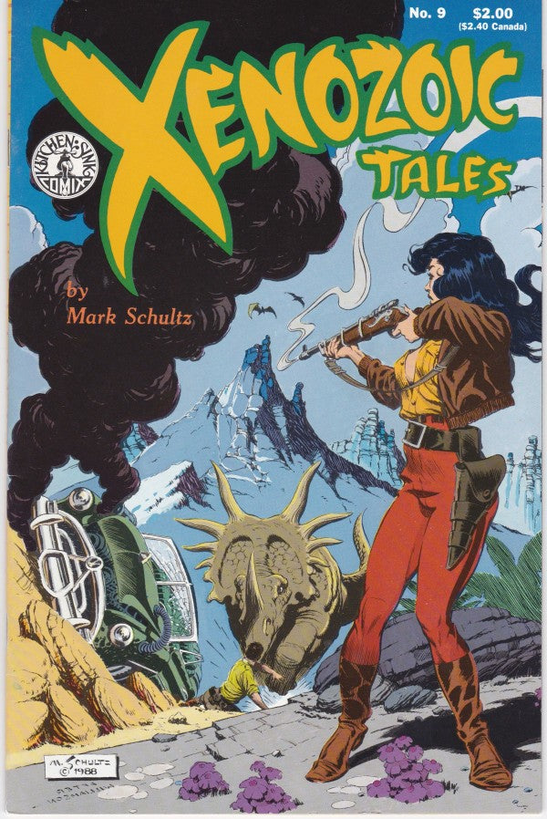 Xenozoic Tales #9 (1988 Kitchen Sink)