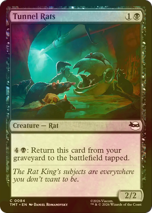 Magic The Gathering: Teenage Mutant Ninja Turtles : Tunnel Rats (Foil)