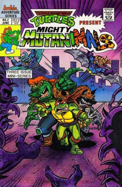 Mighty Mutanimals #2 (1991 Mini-Series)