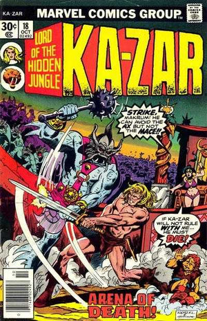 Ka-Zar (1974 2nd Series) #18