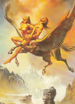 Boris Vallejo Trading Card Series 2 (1992)  #7 - Flying Centaur