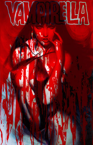 VAMPIRELLA #6 CVR A LAU ENHANCED ACETATE (Bloody Overlay)