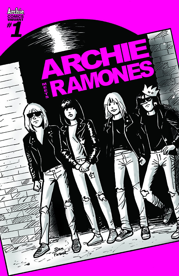 Archie Meets Ramones #1 Cover D Dan Parent Variant