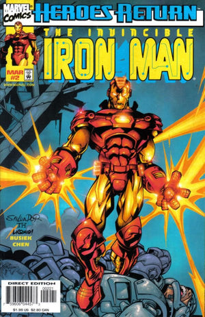 Iron Man #2 Salvador Larroca Variant (1998 3rd Series)