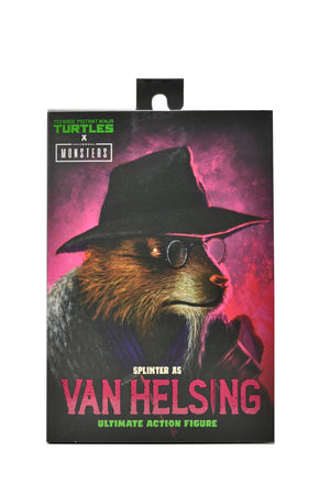 NECA: Universal Monsters x Teenage Mutant Ninja Turtles Ultimate Splinter as Van Helsing Action Figure