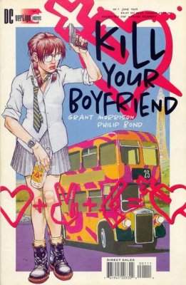 Kill Your Boyfriend #1 (Grant Morrison / Philip Bond 1995 Vertigo) 1st Printing