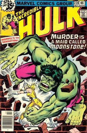 Incredible Hulk #228 First Appearance of Moonstone.