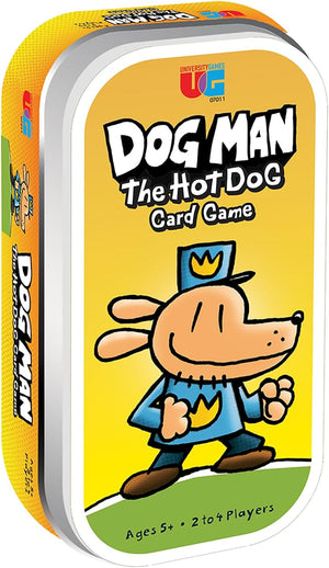 University Games Dog Man Hot Dog Card Game in a Tin