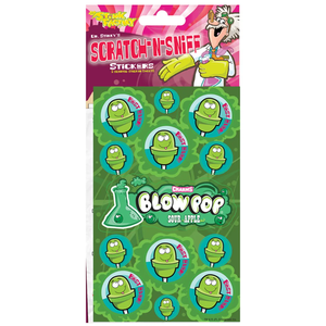 Stink Factory: Scratch & Sniff Stickers : Sour Apple Blow Pop