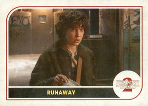 Stranger Things : Series 2 Topps Trading Cards  #ST-76 - Runaway