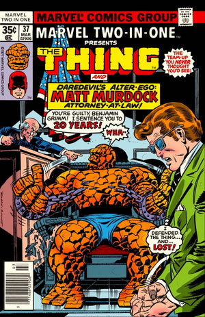 Marvel Two-in-One #37 (1976 Series)