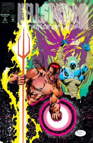 Hellstorm: Prince of Lies #5 (1993 Damien Hellstrom Series)