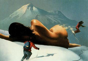 Beyond Bizarre : Jim Warren 1993 Trading Card Set  #88 - Erotic Slopes