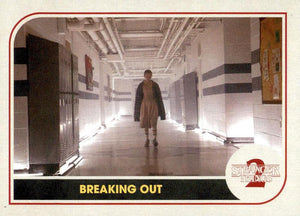 Stranger Things : Series 2 Topps Trading Cards #ST-12 - Breaking Out