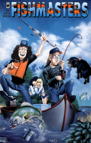 Fishmasters #1 (1994) Troy Nixey TV Adaptation Comic