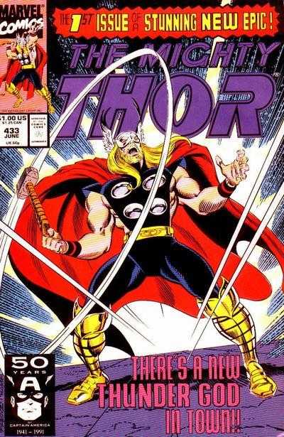 Thor (1962 1st Series Previously Journey Into Mystery) #433 (Direct Cover)
