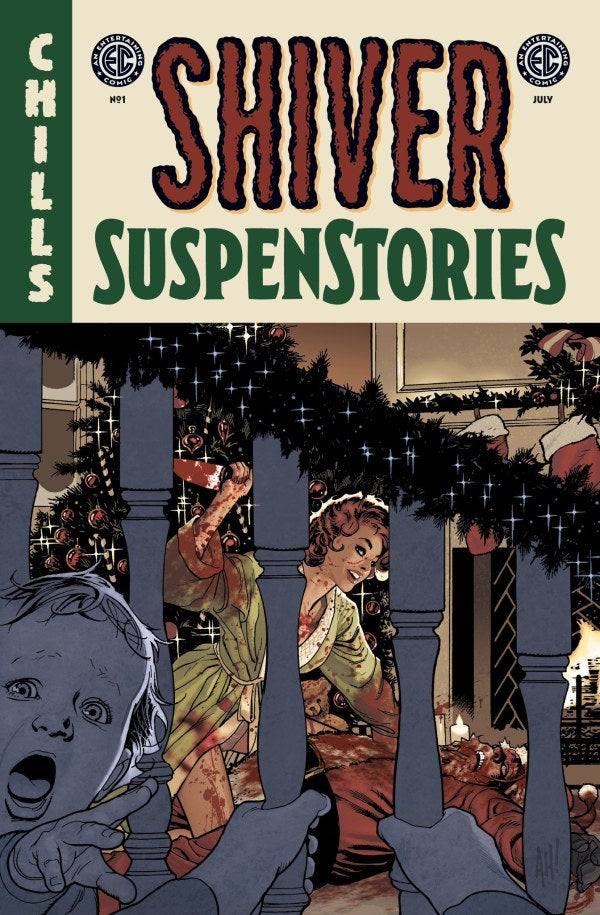 EC SHIVER SUSPENSTORIES #1 (ONE SHOT) CVR B ADAM HUGHES VAR