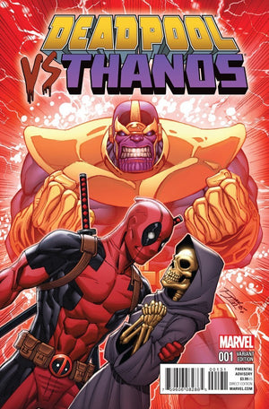 Deadpool vs. Thanos #1 Ron Lim Variant