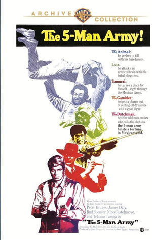 The 5-Man Army! Spaghetti Western (DVD) Used
