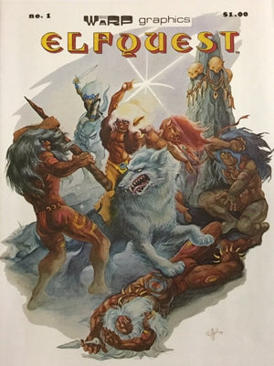 ElfQuest #1 (Warp Graphics) Signed By Wendy & Richard