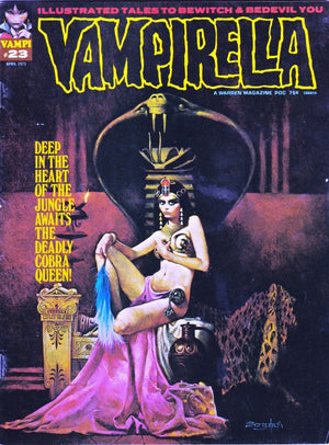 Vampirella #23 (Original 1969 Series, Magazine Size)