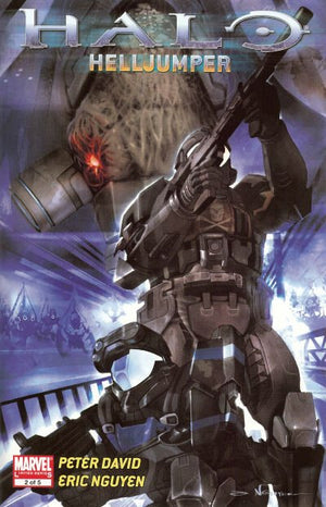 Halo: Helljumper #2 (Marvel 2009 Mini-Series) Written by PETER DAVID!