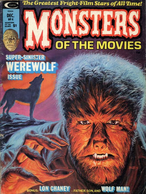 Monsters of the Movies #4 (1974 Curtis / Marvel)