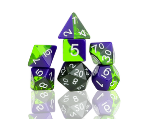 Sirius Dice: Sea Glass 7 Die Set