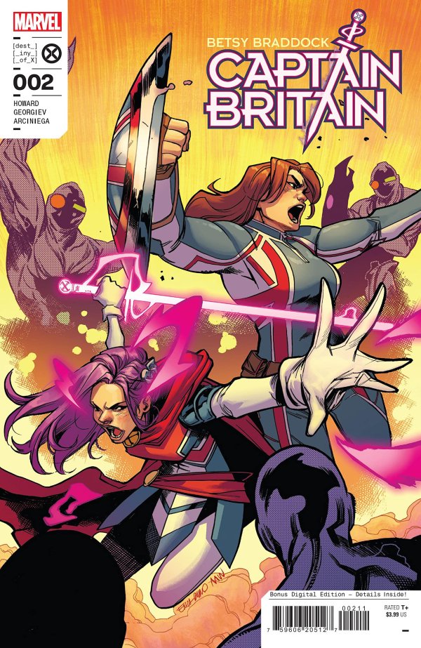 Betsy Braddock: Captain Britain #2