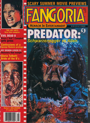 Fangoria #65 Predator Cover