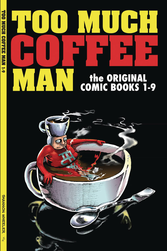 TOO MUCH COFFEE MAN ORIGINAL COMICS 1-9 TP SIGNED EDITION