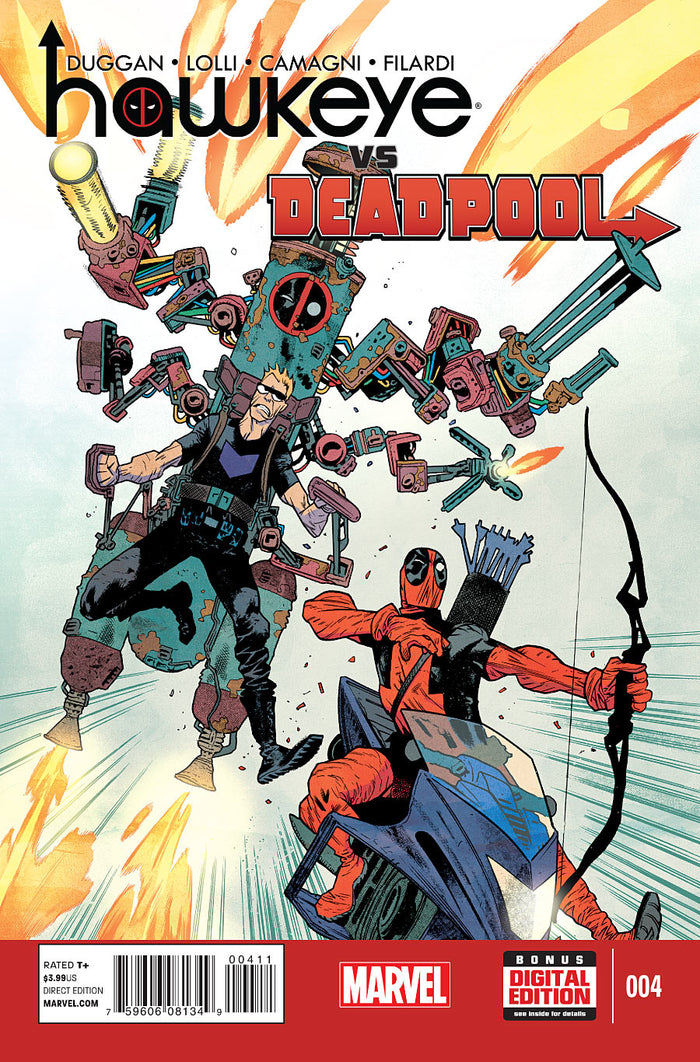 Hawkeye vs. Deadpool (2014) #4