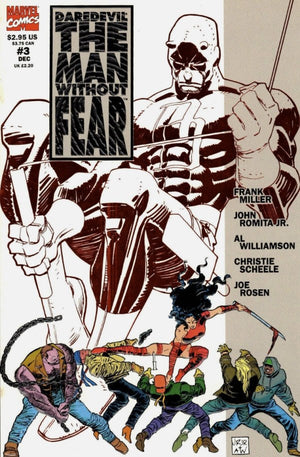 Daredevil: The Man Without Fear #3 (1993 Frank Miller Mini-Series)