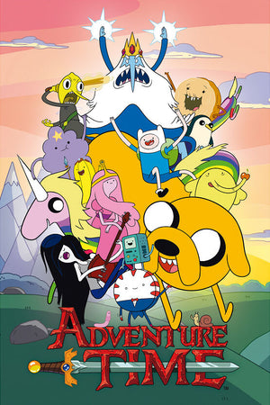 Adventure Time - Group - Regular Poster