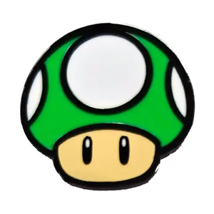 Enamel Pin: 1-Up Mushroom (Yesterdays Pins) (Mario)