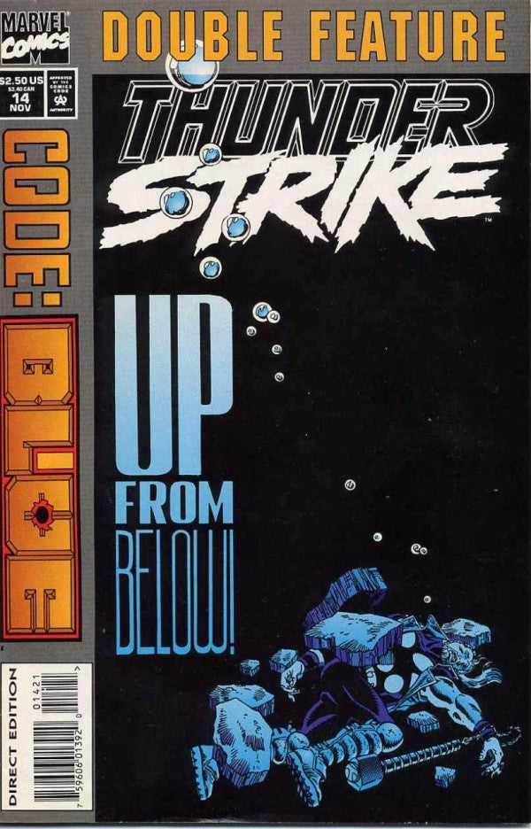 Thunderstrike #14 Marvel Double Feature Cover (1993 1st Series)