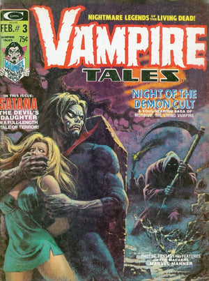 Vampire Tales #3 (Marvel/Curtis Magazine) 2nd Appearance of Satana