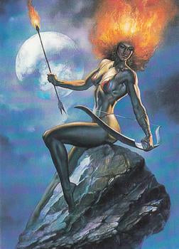 Boris Vallejo Trading Card Series 2 (1992)   #32 - Sachmet