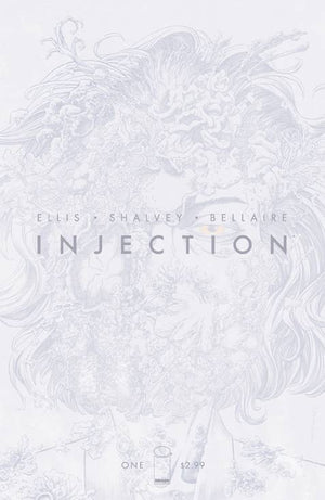 Injection #1 (2015 Warren Ellis / Shalvey) Cover B Declan Shalvey Sketch Variant