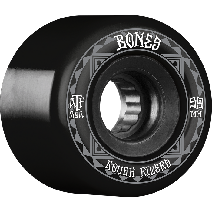 Bones Rough Riders Tank : 59mm ATF 80A Wheels Set of 4 Black