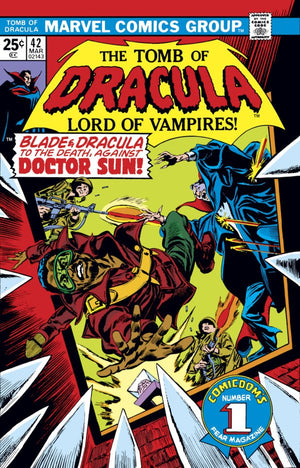 Tomb of Dracula #42 (Blade Appearance)