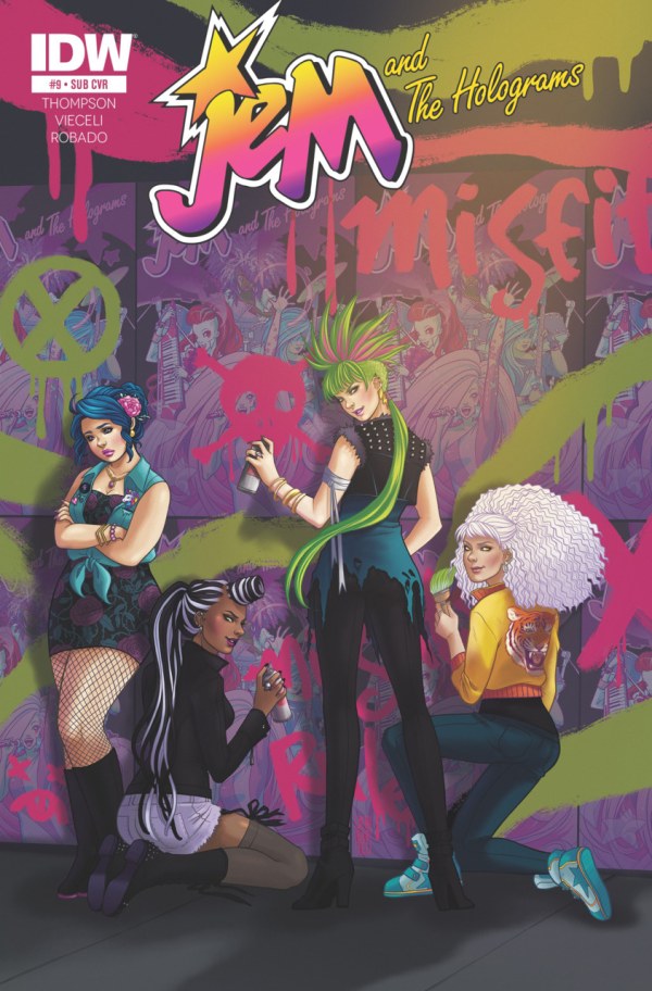Jem and the Holograms (2015 Series) #9 Jen Bartel Variant