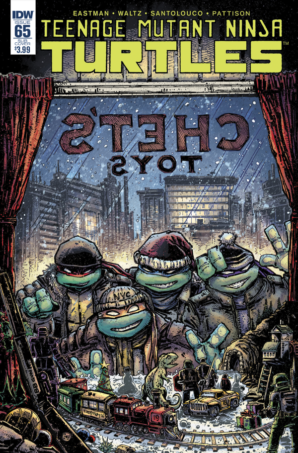 Teenage Mutant Ninja Turtles #65 Subscription Variant (IDW Series)