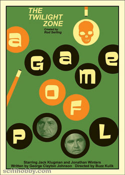Twilight Zone Archives Trading Cards : A Game of Pool J111