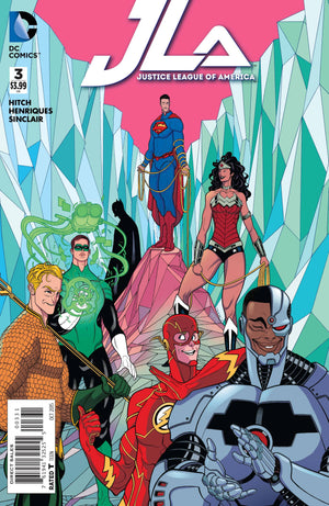 Justice League of America #3 (2015 Series) Trade Moore 1:25 Variant