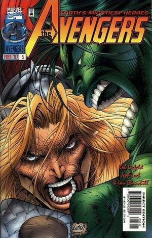 The Avengers #5 Rob Liefeld Cover (1996 2nd Series)