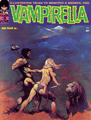 Vampirella #5 (Original 1969 Series, Magazine Size)
