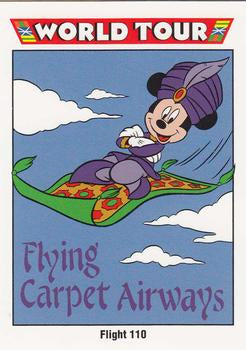 Disney Collector Cards (1991 Impel) 198 - Flight 110