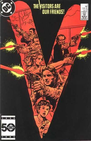 V #4 (1985 DC Series) Based on the TV Series