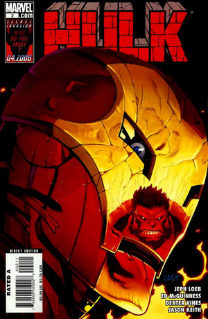 Hulk #2 (2008 Red Hulk Series)
